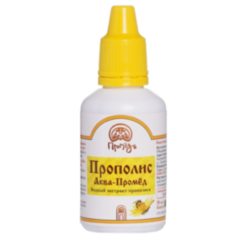 Водный экстракт прополиса «Прополис Аква-Промёд» капли, 30 мл - Клуб Восстанови Здоровье "Re-health"