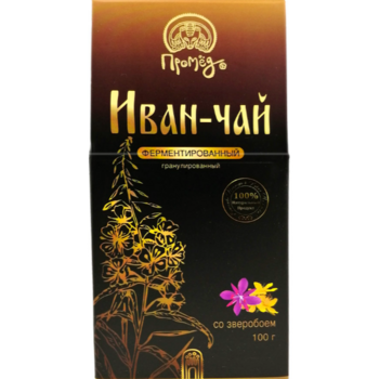 Иван-чай гранулированный со зверобоем копорский глубокой ферментации, 100 г - Клуб Восстанови Здоровье "Re-health"