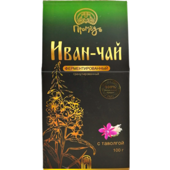 Иван-чай гранулированный с цветом таволги копорский глубокой ферментации, 100 г - Клуб Восстанови Здоровье "Re-health"