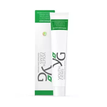 Зубная паста с пептидами YOUTH GEMS укрепляющая - Клуб Восстанови Здоровье "Re-health"