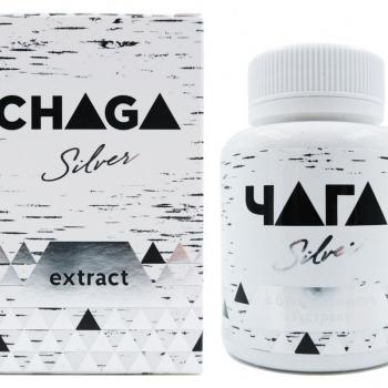 Чага Silver с бета-глюканом, 90 г - Клуб Восстанови Здоровье "Re-health"