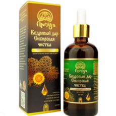 Масло «Сибирская чистка — кедровый дар» с подсолнечным маслом, 100 мл - Клуб Восстанови Здоровье "Re-health"