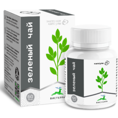 Экстракт зеленого чая, 60 капсул - Клуб Восстанови Здоровье "Re-health"