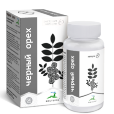 Экстракт черного ореха, 60 капсул - Клуб Восстанови Здоровье "Re-health"