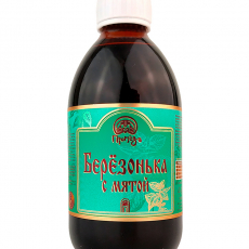 Водный настой чаги "Берёзонька с мятой", 300 мл - Клуб Восстанови Здоровье "Re-health"