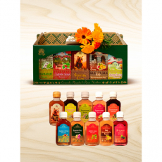 Подарочный набор «Чемоданчик с Бальзамами», 10 шт. по 100 мл - Клуб Восстанови Здоровье "Re-health"