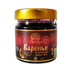 Варенье из черноплодной рябины с Чагой, 220 г - Клуб Восстанови Здоровье "Re-health"