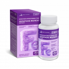 Хелатное железо, 60 капсул - Клуб Восстанови Здоровье "Re-health"