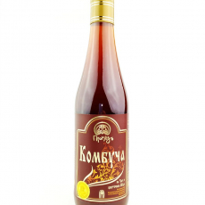 Напиток безалкогольный «Комбуча на Чаге» на меду мягкий вкус в стекле, 500 мл - Клуб Восстанови Здоровье "Re-health"