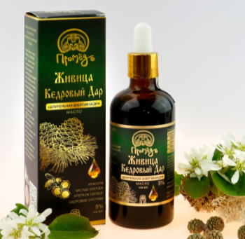 Масло «Живица — кедровый дар» 5%, 100 мл - Клуб Восстанови Здоровье "Re-health"