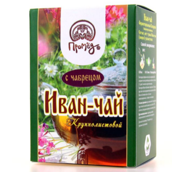 Иван-чай крупнолистовой с чабрецом копорский глубокой ферментации, 50 г - Клуб Восстанови Здоровье "Re-health"