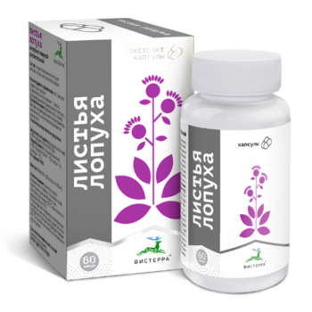 Экстракт листьев лопуха, 60 капсул - Клуб Восстанови Здоровье "Re-health"