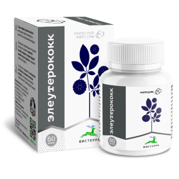 Экстракт элеутерококка, 60 капсул - Клуб Восстанови Здоровье "Re-health"