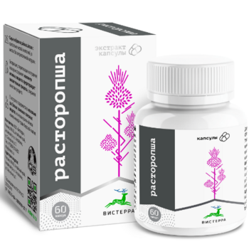 Экстракт семян расторопши, 60 капсул - Клуб Восстанови Здоровье "Re-health"