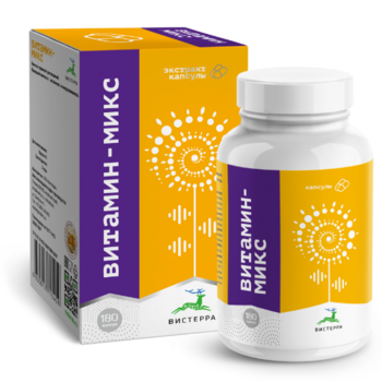 «Витамин-Микс» комплекс натуральных витаминов, 180 капсул - Клуб Восстанови Здоровье "Re-health"