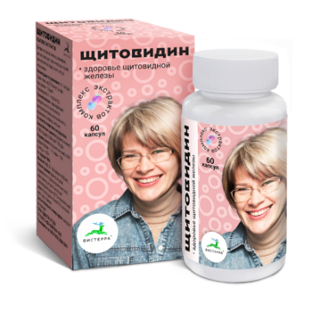 «Щитовидин» комплекс для здоровья щитовидной железы, 60 капсул - Клуб Восстанови Здоровье "Re-health"