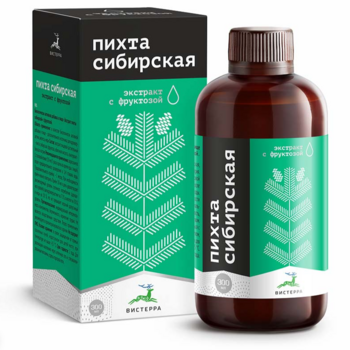 ПИХТА СИБИРСКАЯ. Экстракт с фруктозой. 300 мл. - Клуб Восстанови Здоровье "Re-health"
