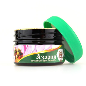 Крем Азария с пчелиным ядом, 60 г - Клуб Восстанови Здоровье "Re-health"