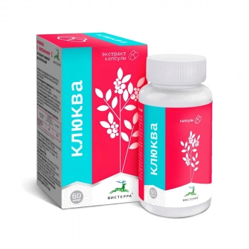 Клюква с витамином С, 60 капсул - Клуб Восстанови Здоровье "Re-health"