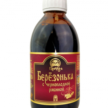 Водный настой чаги "Берёзонька с Черноплодной рябиной", 300 мл - Клуб Восстанови Здоровье "Re-health"