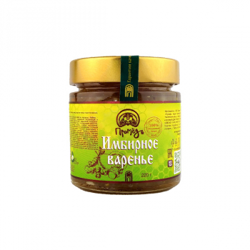 Имбирное варенье с натуральным мёдом, 220 г - Клуб Восстанови Здоровье "Re-health"