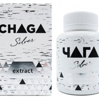 Чага Silver с бета-глюканом, 90 г - Клуб Восстанови Здоровье "Re-health"