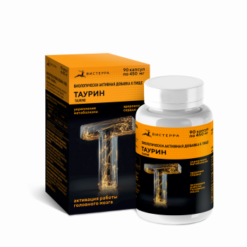 Таурин, 90 капсул - Клуб Восстанови Здоровье "Re-health"