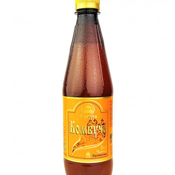 Напиток безалкогольный «Комбуча Чайный квас» на меду и Иван-чае с кислинкой, 500 мл - Клуб Восстанови Здоровье "Re-health"