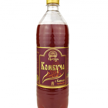 Напиток безалкогольный «Комбуча с Каркадэ» на меду изысканный вкус, 1 л - Клуб Восстанови Здоровье "Re-health"