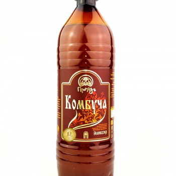 Напиток безалкогольный «Комбуча Эликсир» на меду и Иван-чае насыщенный вкус, 1 л - Клуб Восстанови Здоровье "Re-health"