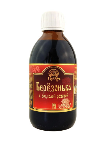 Водный настой чаги "Берёзонька с родиолой розовой", 300 мл