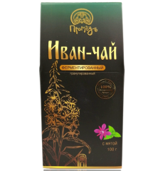 Иван-чай гранулированный с мятой копорский глубокой ферментации, 100 г