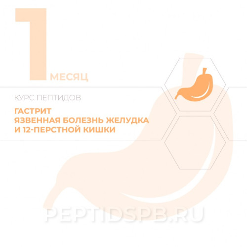 КУРС 1-Й МЕСЯЦ - Гастрит, язвенная болезнь желудка и 12-перстной кишки