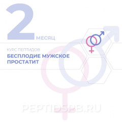 КУРС 2-Й МЕСЯЦ - Бесплодие мужское, простатит