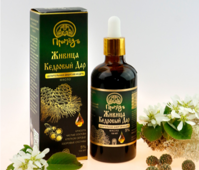 Масло «Живица — кедровый дар» 5%, 100 мл