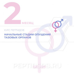 КУРС 2-Й МЕСЯЦ - Начальные стадии опущения тазовых органов с явлением стрессорного недержания мочи