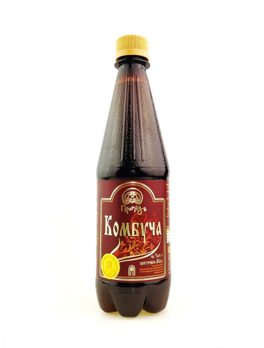 Напиток безалкогольный «Комбуча на Чаге» на меду мягкий вкус, 500 мл