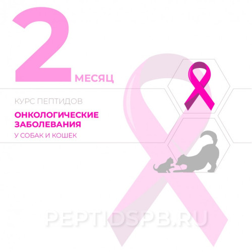 Пептиды для животных при онкологических заболеваниях (КУРС 2-Й МЕСЯЦ - на базе лингвалов)